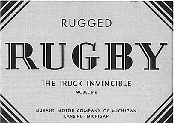 1931 Rugby Truck 1